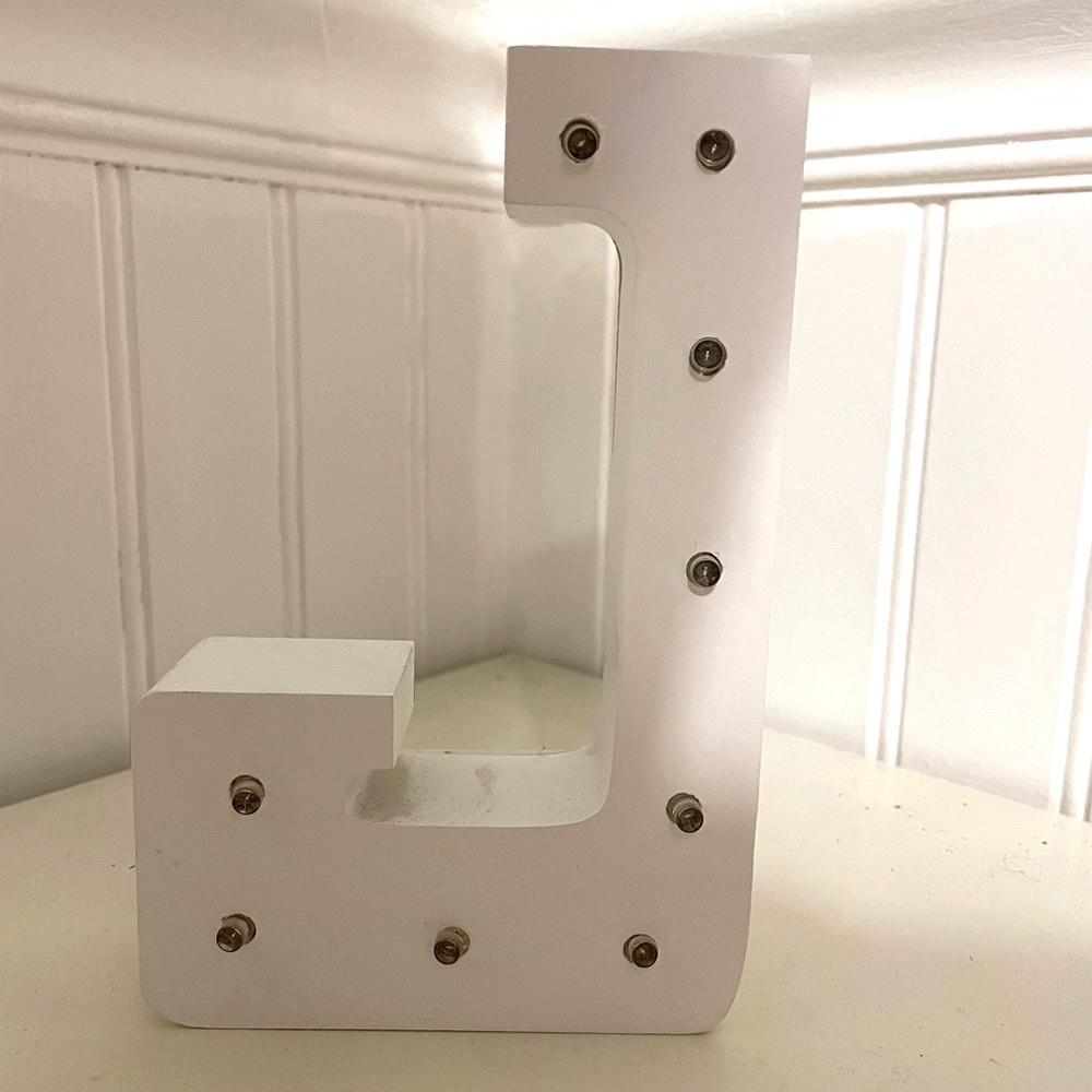 Light up J - Home Decor